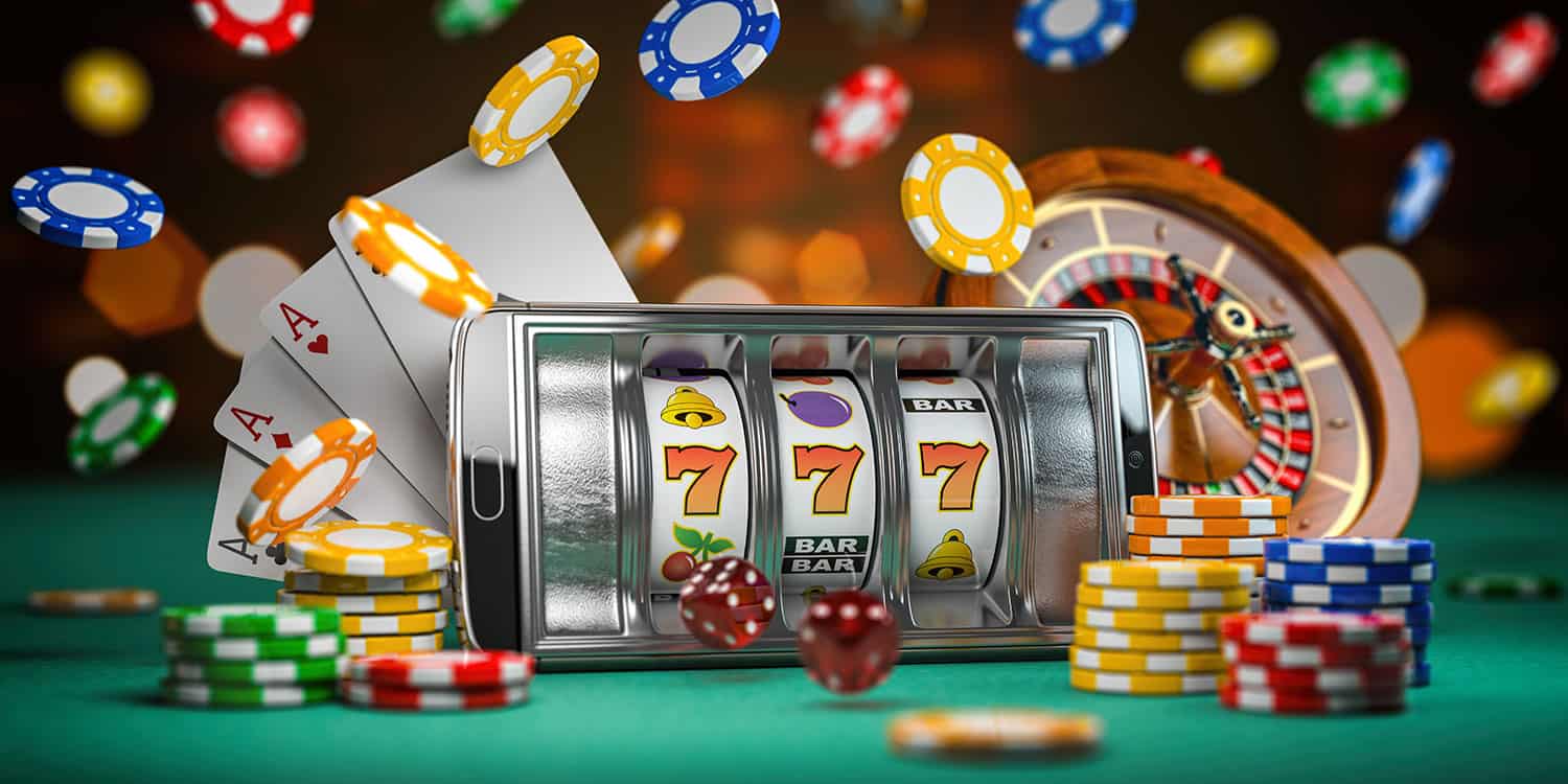 Online casino. Smartphone or mobile phone