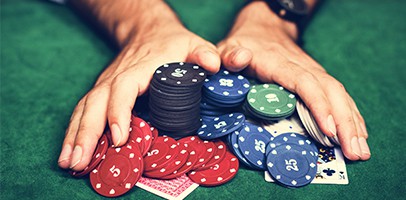Diverse adults gambling shoot Diverse adults gambling shoot