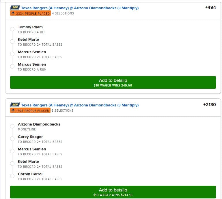 FanDuel Sportsbook Parlay Hub FanDuel Sportsbook Parlay Hub